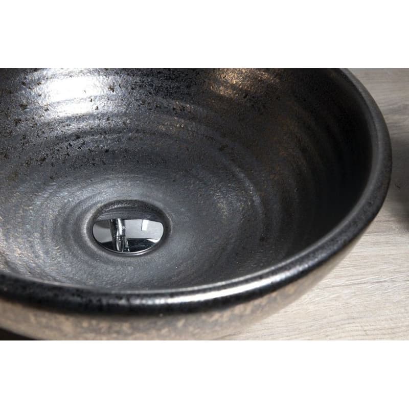 SAPHO - ATTILA keramické umývadlo, priemer 43cm, metalická meď DK010 6