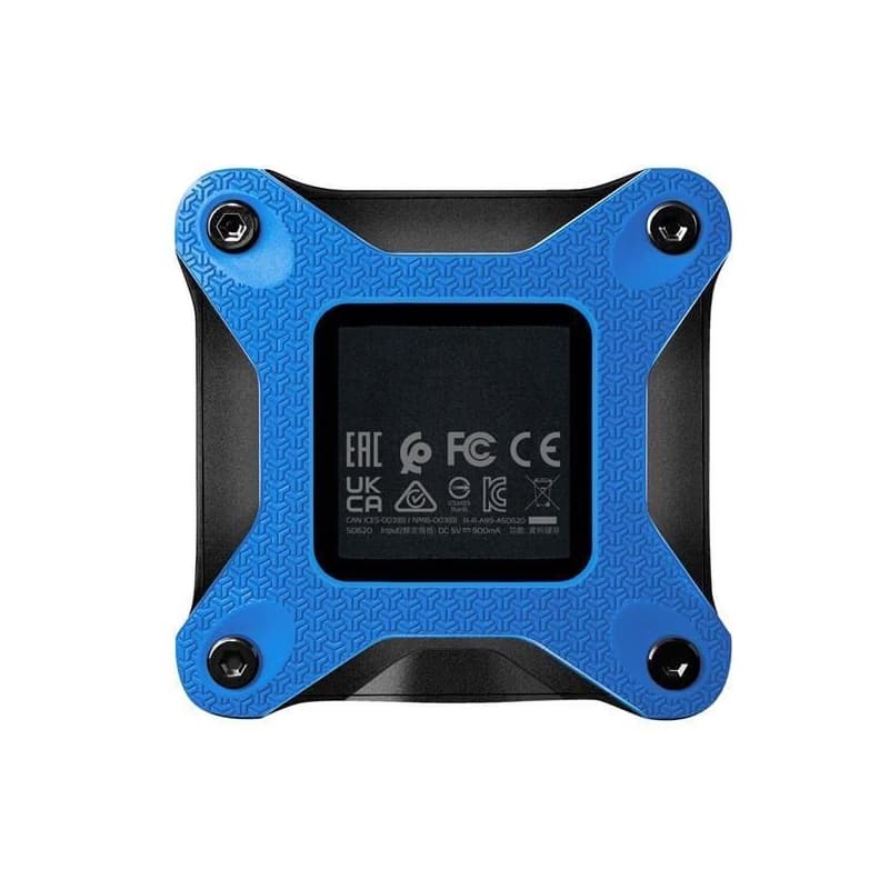 ADATA Externý SSD 1TB SD620, USB Micro-B, USB 3.2 Gen 2, R: 520/W: 460MB/s, modrá 5
