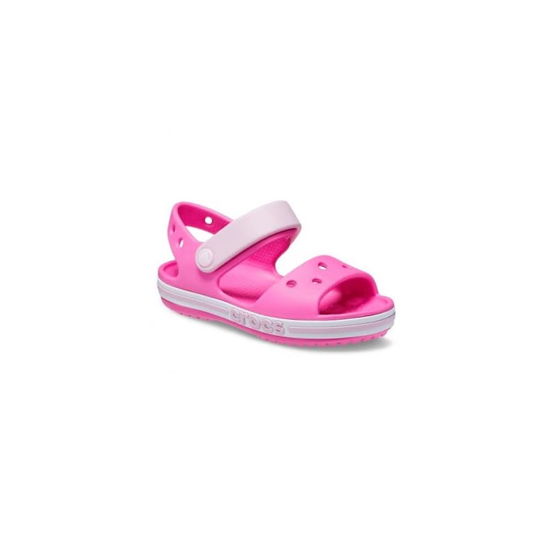 Dievčenské sandále CROCS Bayaband Sandal K electric pink 1