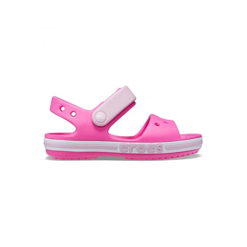 Dievčenské sandále CROCS Bayaband Sandal K electric pink 2
