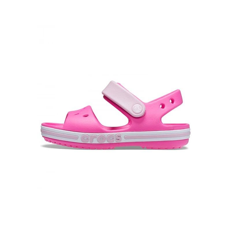 Dievčenské sandále CROCS Bayaband Sandal K electric pink 3