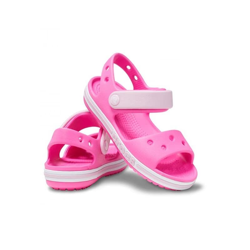 Dievčenské sandále CROCS Bayaband Sandal K electric pink 5