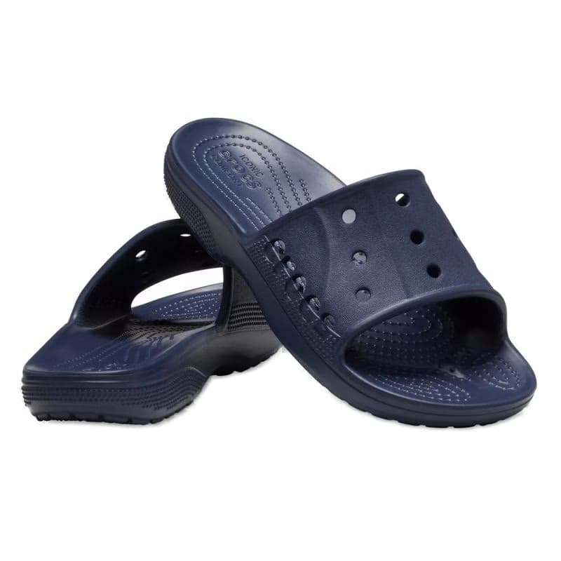 Šlapky (plážová obuv) CROCS Baya II Slide U navy 4
