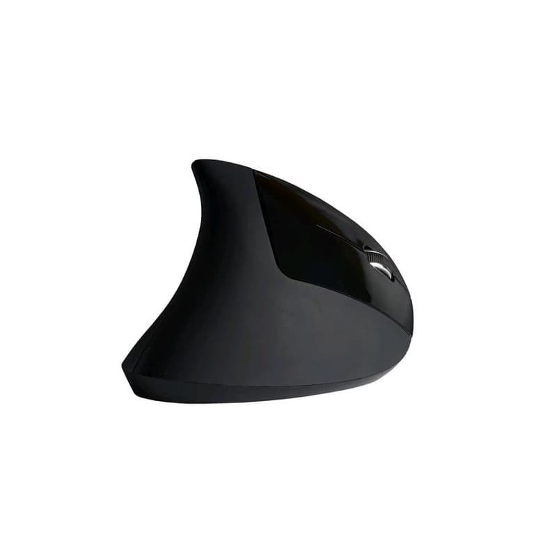 C-TECH myš VEM-09C, vertikálna, 6 tlačidiel, čierna, USB 3