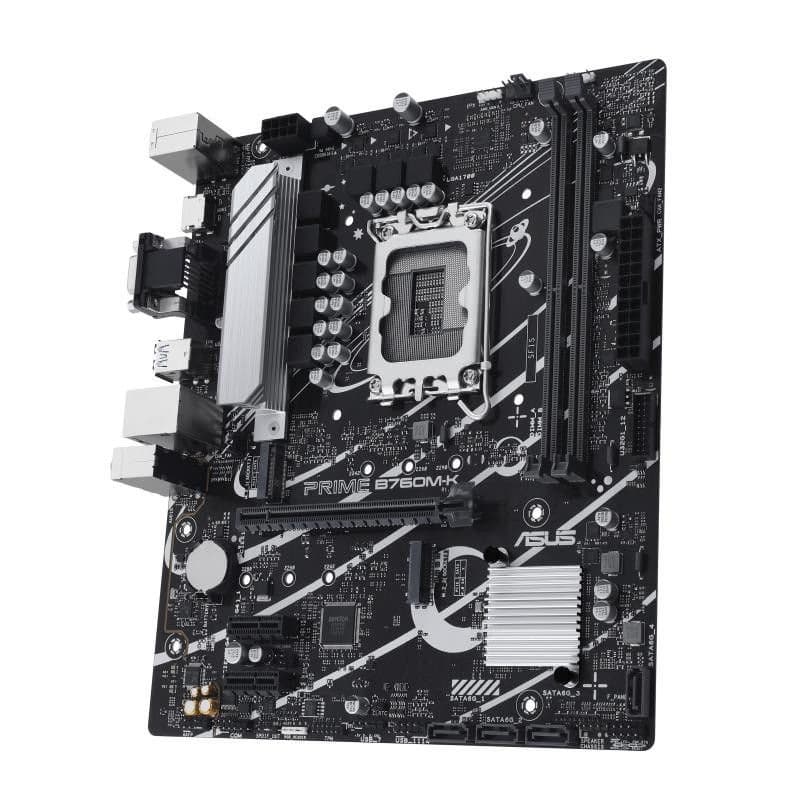 ASUS MB Sc LGA1700 PRIME B760-K, Intel B760, 2xDDR5, 1xHDMI, 1xVGA, mATX 3
