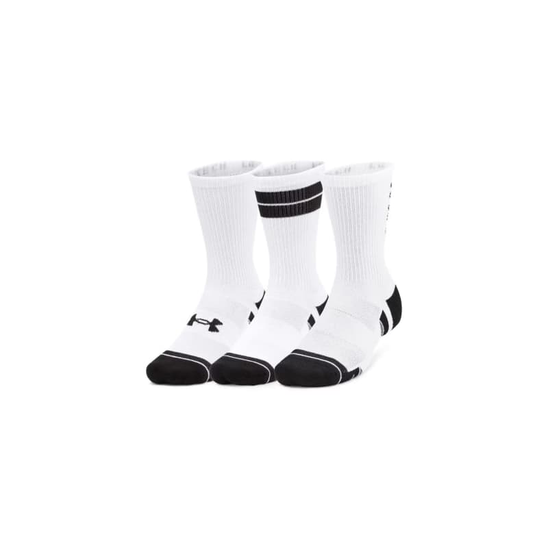 Ponožky UNDER ARMOUR 3 PACK-UA Perf Tech Nov Crew-WHT 1