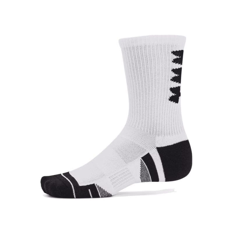 Ponožky UNDER ARMOUR 3 PACK-UA Perf Tech Nov Crew-WHT 3