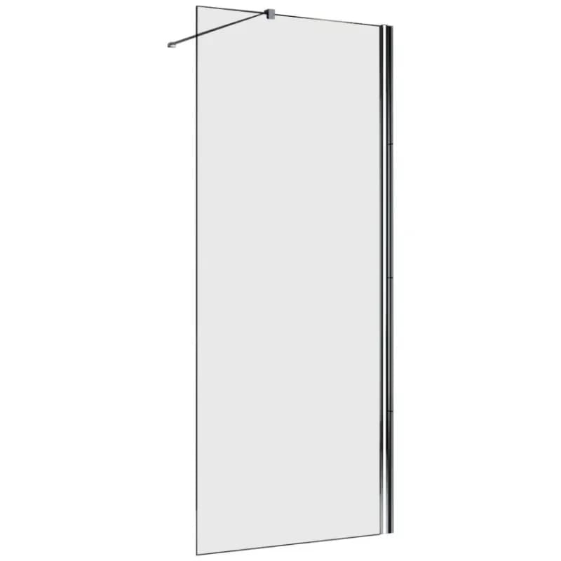 Sprchová stena Walk-In Soft 80x195 chróm 1
