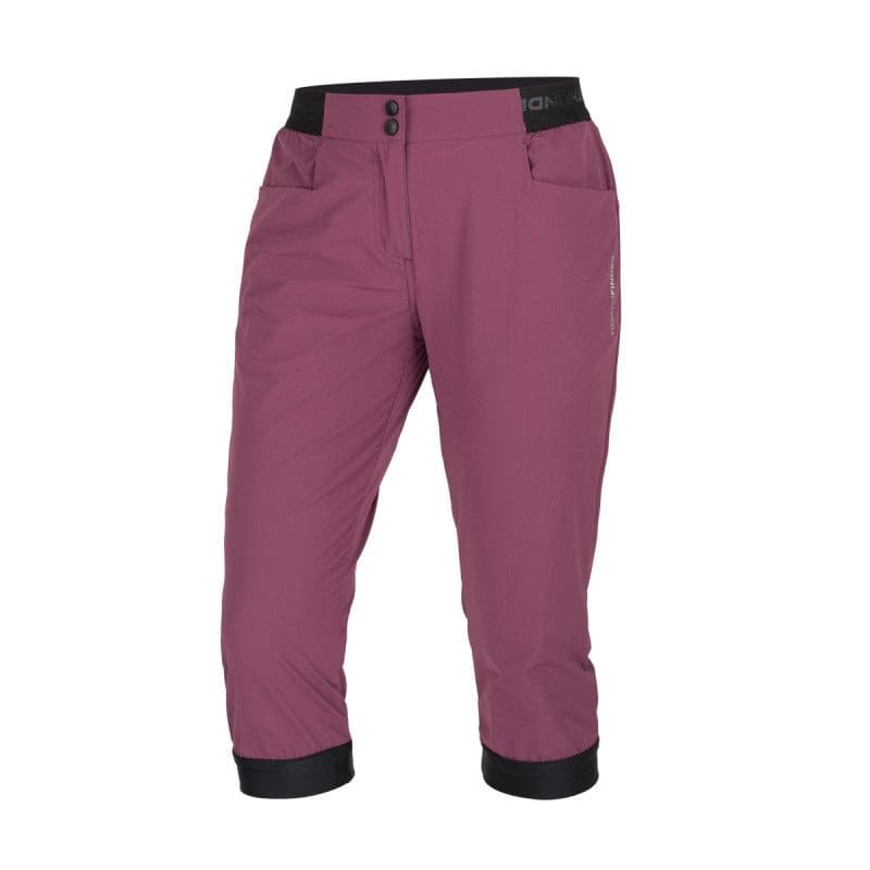 Dámske turistické 3 4 nohavice NORTHFINDER CAROLE-481-plum 5