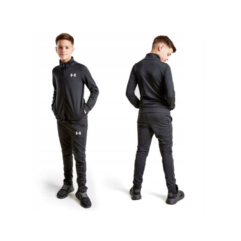 Chlapčenská tepláková súprava UNDER ARMOUR UA Knit Track Suit-BLK 3