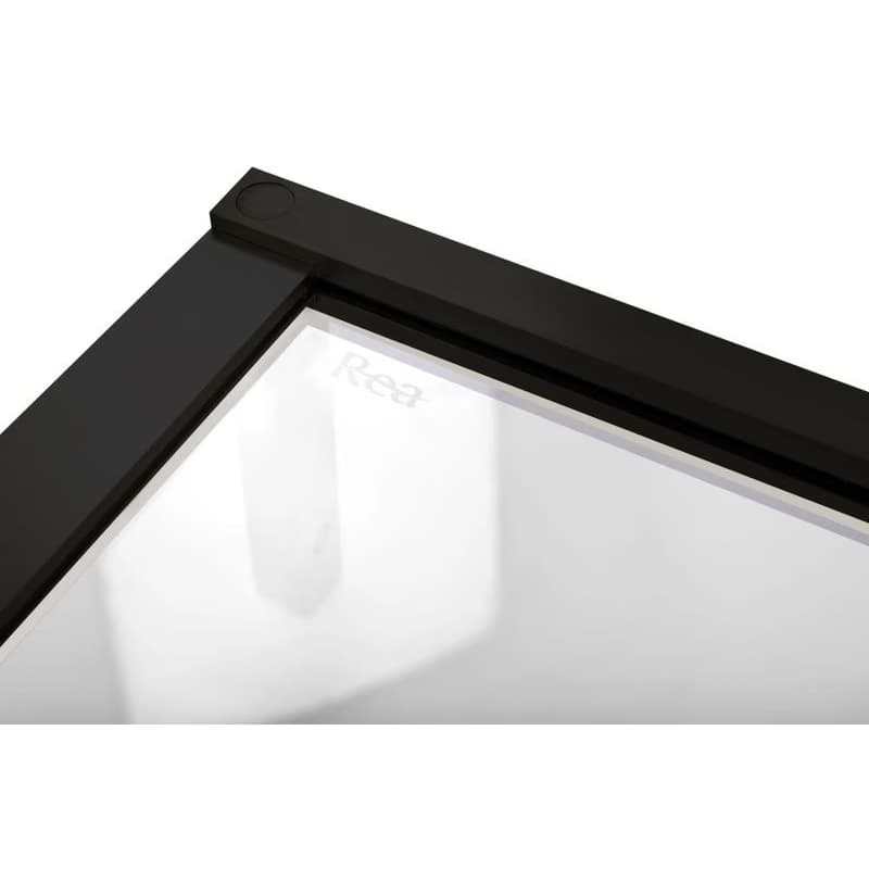REA/S - Sprchové Dvere Hugo 80 Black KPL-45206 3