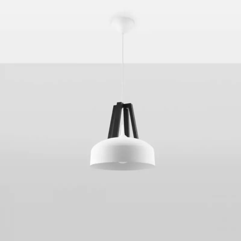 Luster Casco A-0387 biely/čierna 1