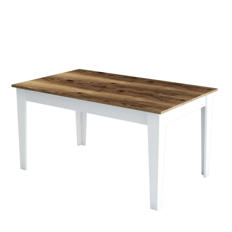 Jedálenský stôl Milan 520 - Walnut, White 2