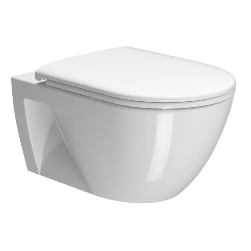 GSI - WC sedátko, Soft Close, Quick Release, biela/chórm MS992C11 2