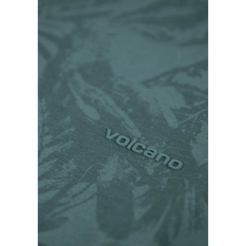 Pánske tričko s krátkym rukávom VOLCANO TM-LEFTY-BLUE 5