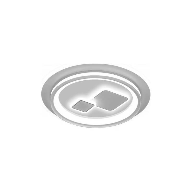CLN-52185A-WH - LED stmievateľné stropné svietidlo PARCO LED/55W/230V, priemer 50 cm, biele + diaľkové ovládanie CLN-52185A-WH
