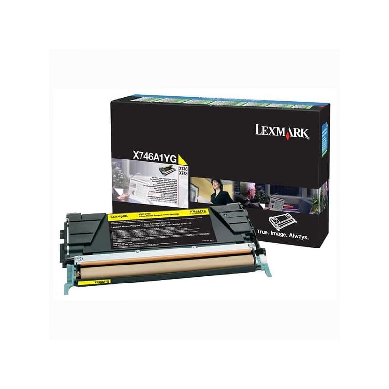 LEXMARK X746A1YG - originálny 1