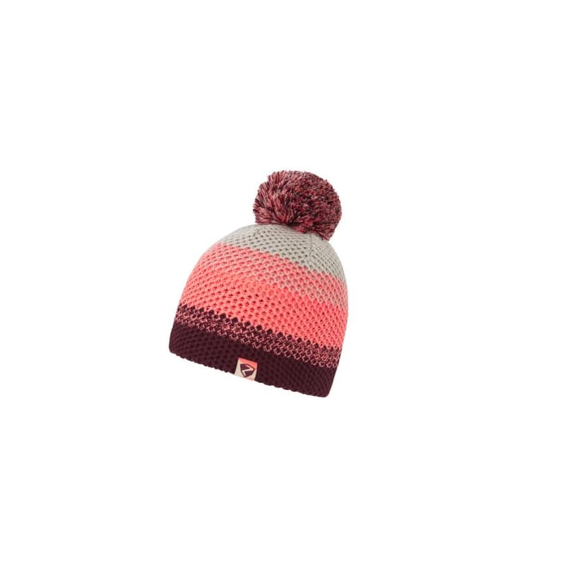 Juniorská zimná čiapka ZIENER ISHI-802166-464-vibrant peach