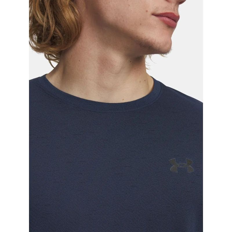 Pánske tréningové tričko s krátkym rukávom UNDER ARMOUR Vanish Seamless Novelty SS-BLU 3