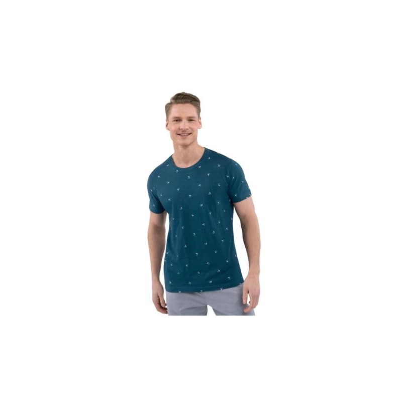 Pánske tričko s krátkym rukávom VOLCANO T-NEPTUN-600-NAVY 1