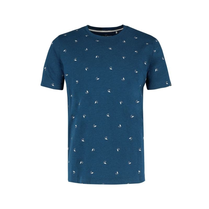 Pánske tričko s krátkym rukávom VOLCANO T-NEPTUN-600-NAVY 5