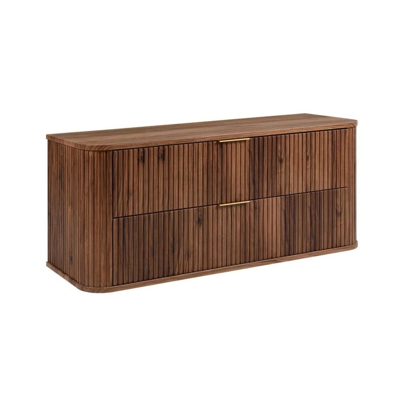 Elvisia Skrinka pod umývadlo ELEGANCE Walnut | 120 cm
