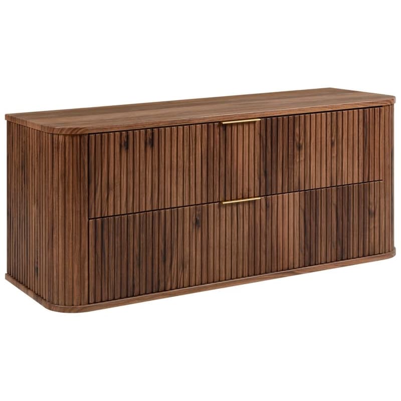 Elvisia Skrinka pod umývadlo ELEGANCE Walnut | 120 cm 5