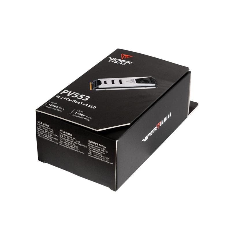 PATRIOT VIPER PV553/2TB/SSD/M.2 NVMe/Strieborná/Heatsink/5R 6