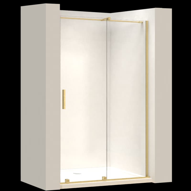 REA/S - Sprchové Dvere Montana 140 Gold brush KPL-K6401 1