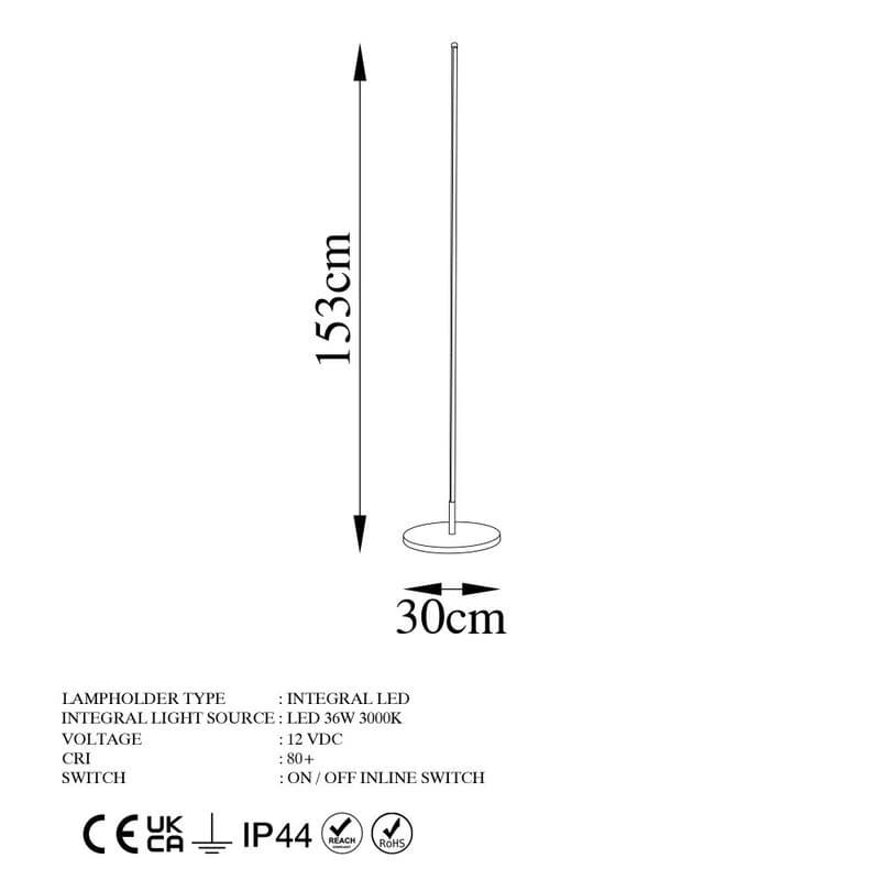 Stojacia lampa Only - 13317 4