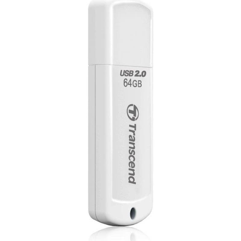 TRANSCEND Flash Disk 64GB JetFlash®370, USB 2.0 (R:16/W:6 MB/s) biela 5