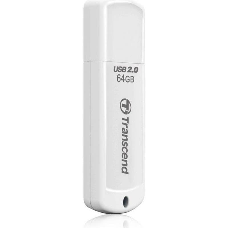 TRANSCEND Flash Disk 64GB JetFlash®370, USB 2.0 (R:16/W:6 MB/s) biela 6