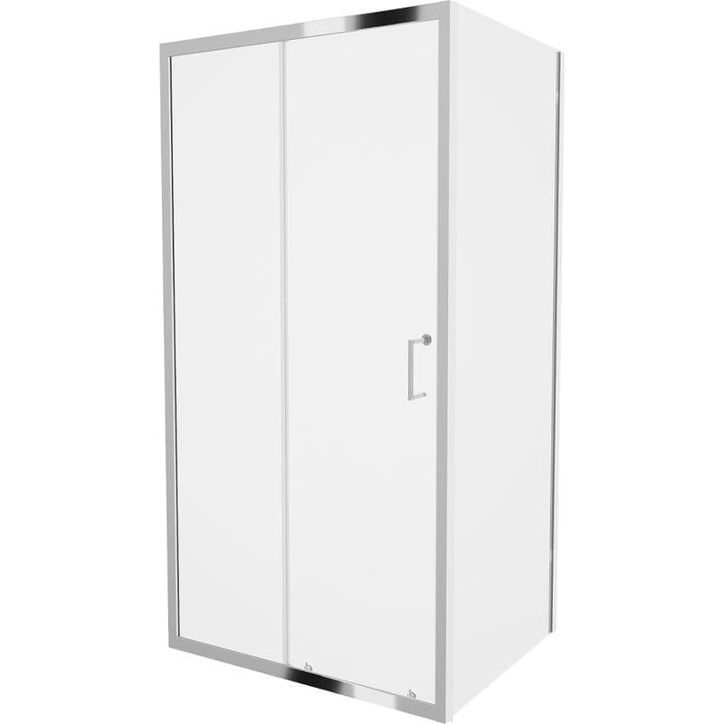 MEXEN/S - Apia sprchovací kút obdĺžnik 140x100, transparent, chróm 840-140-100-01-00 1
