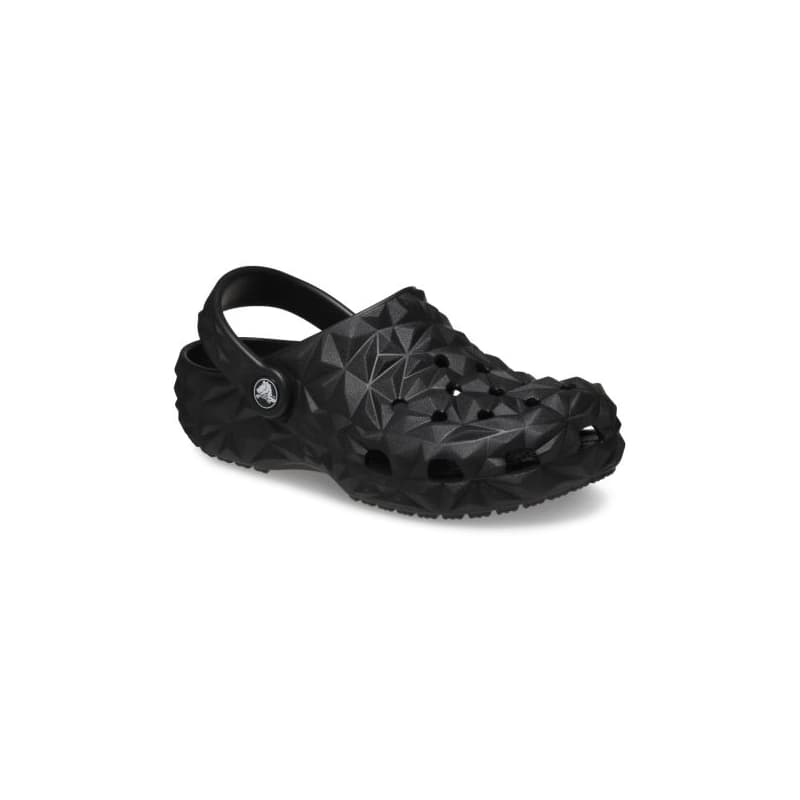 Chlapčenské kroksy (rekreačná obuv) CROCS Classic Geometric Clog K black