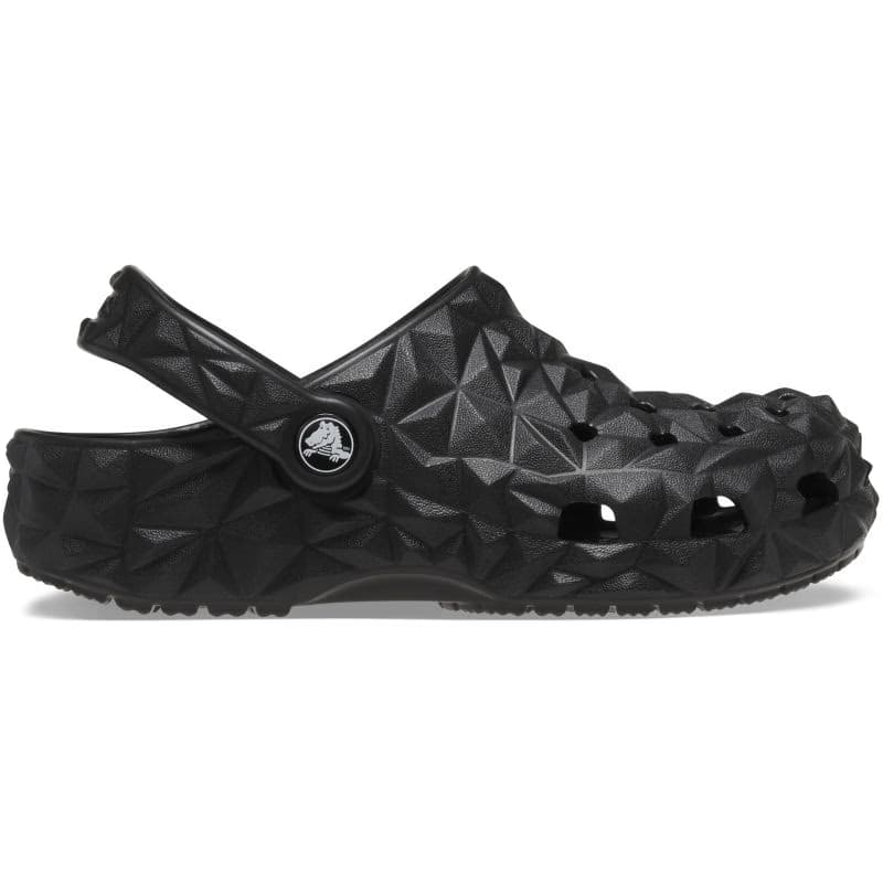 Chlapčenské kroksy (rekreačná obuv) CROCS Classic Geometric Clog K black 2