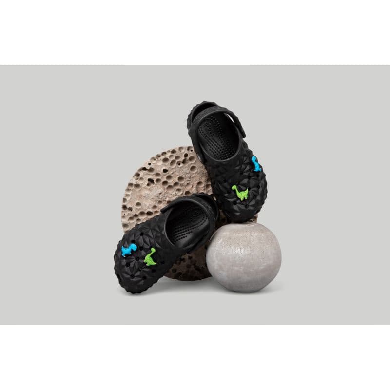 Chlapčenské kroksy (rekreačná obuv) CROCS Classic Geometric Clog K black 5