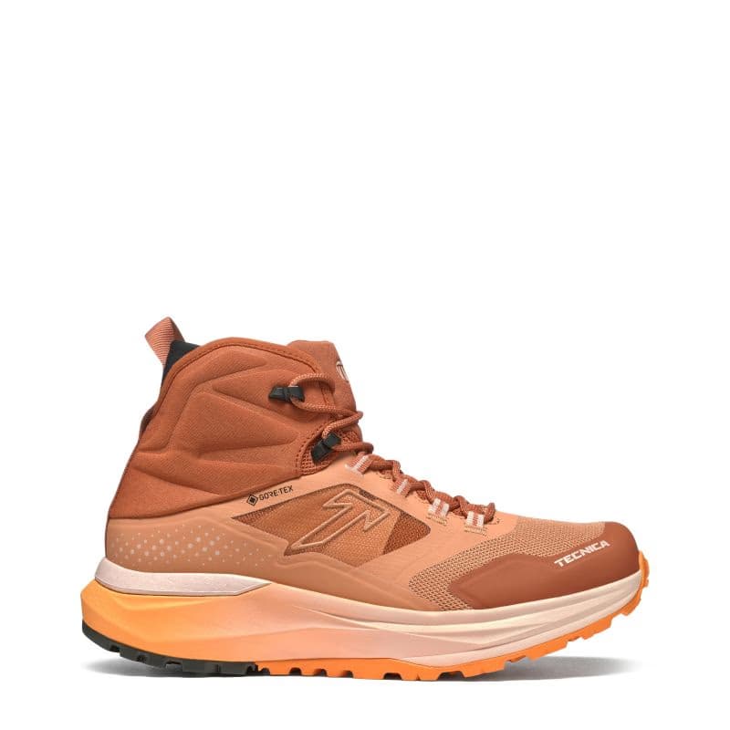 Dámska členková turistická obuv TECNICA Agate S MID GTX, light brown coral 2