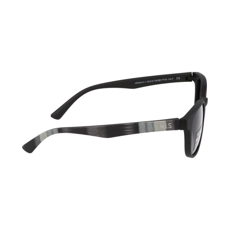 Juniorské polarizačné slnečné okuliare H.I.S. POLARIZED HPS40101-1, black, smoke POL, 45-16-126 5