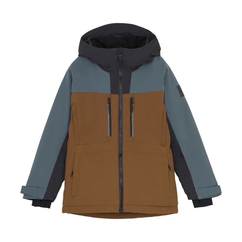 Chlapčenská lyžiarska bunda COLOR KIDS Jr. Ski Jacket - Colorbl.-2024-Nuthatch 3