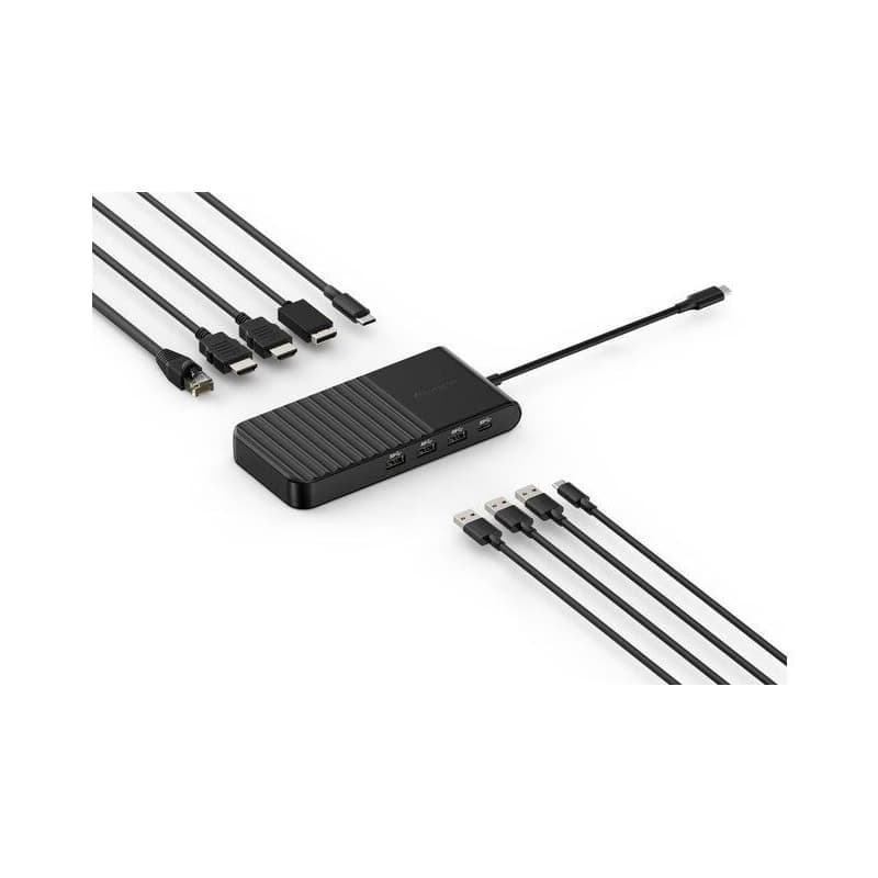 Kensington UH1500P EQ USB-C mobilná dokovacia stanica s podporou 3 monitorov