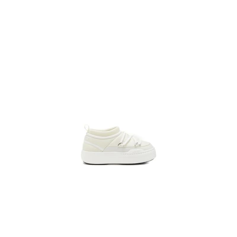 Juniorské nízke zimné topánky MOON BOOT MB JR PARK ICON L002 CREAM