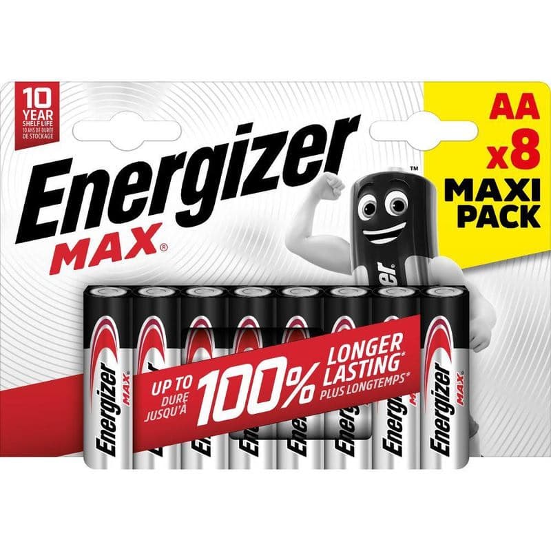 LR6 4+4BP AA MAX Alk ENERGIZER 1