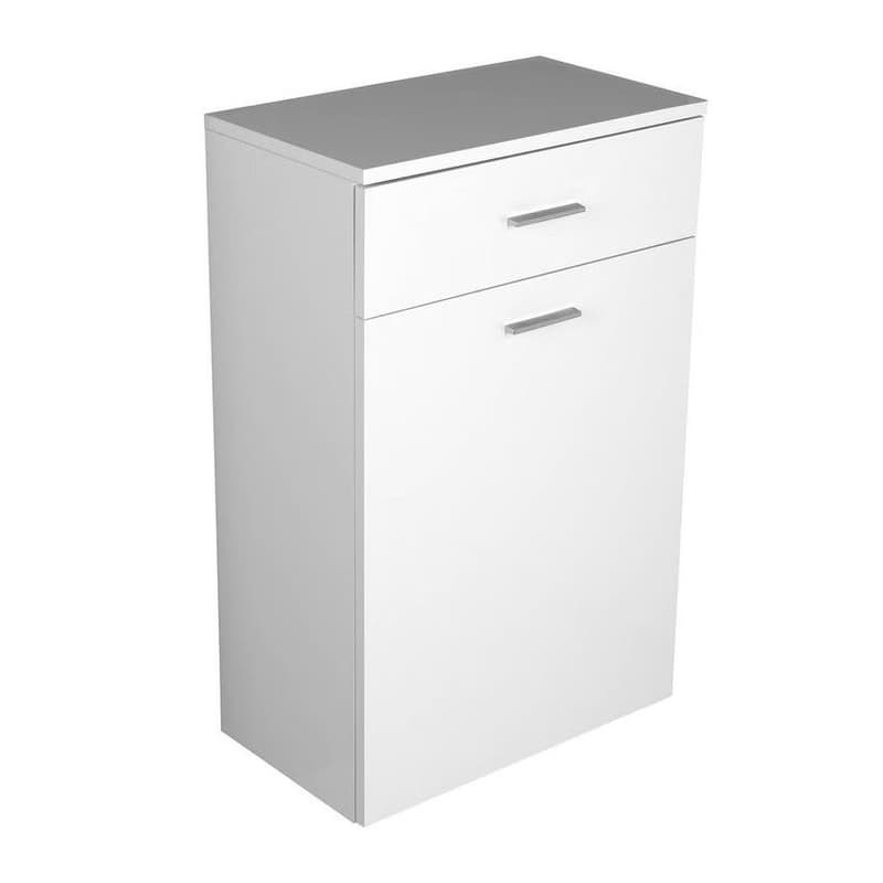 AQUALINE - ZOJA/KERAMIA FRESH skrinka spodná s košom 50x78x29cm, biela 51310 2
