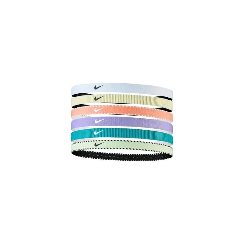 Čelenka NIKE CLASSIC HEADBANDS 6PK LI DC WH