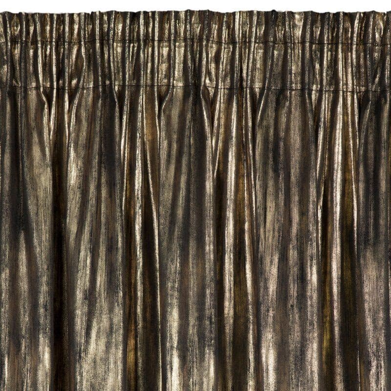 ArtFir Záves EMILA P | čierna/šampaň 140 x 270 cm 5