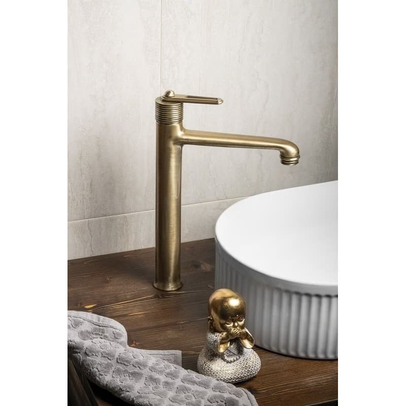 SAPHO - BEBÉ stojanková umývadlová batéria vysoká, predĺžená hubica, bronz BB007/18 4