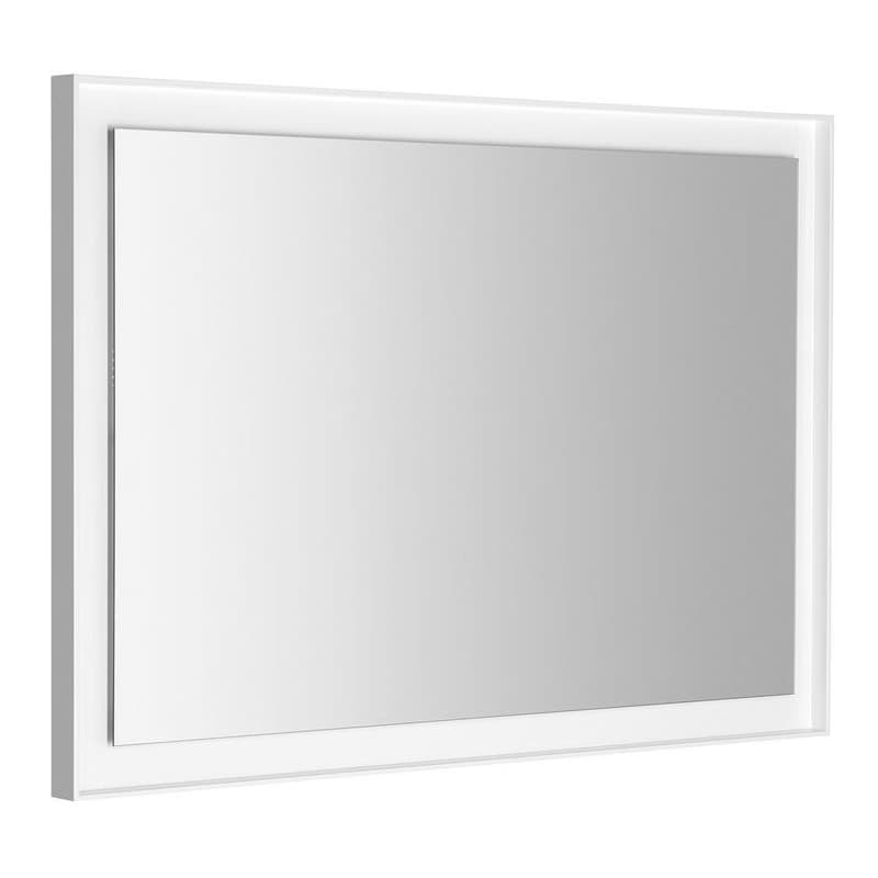 SAPHO - FLUT LED podsvietené zrkadlo 100x70cm, biela FT100
