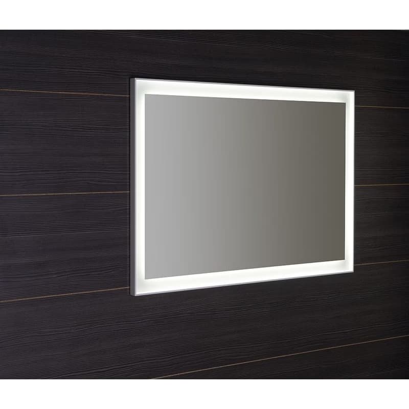 SAPHO - FLUT LED podsvietené zrkadlo 100x70cm, biela FT100 3