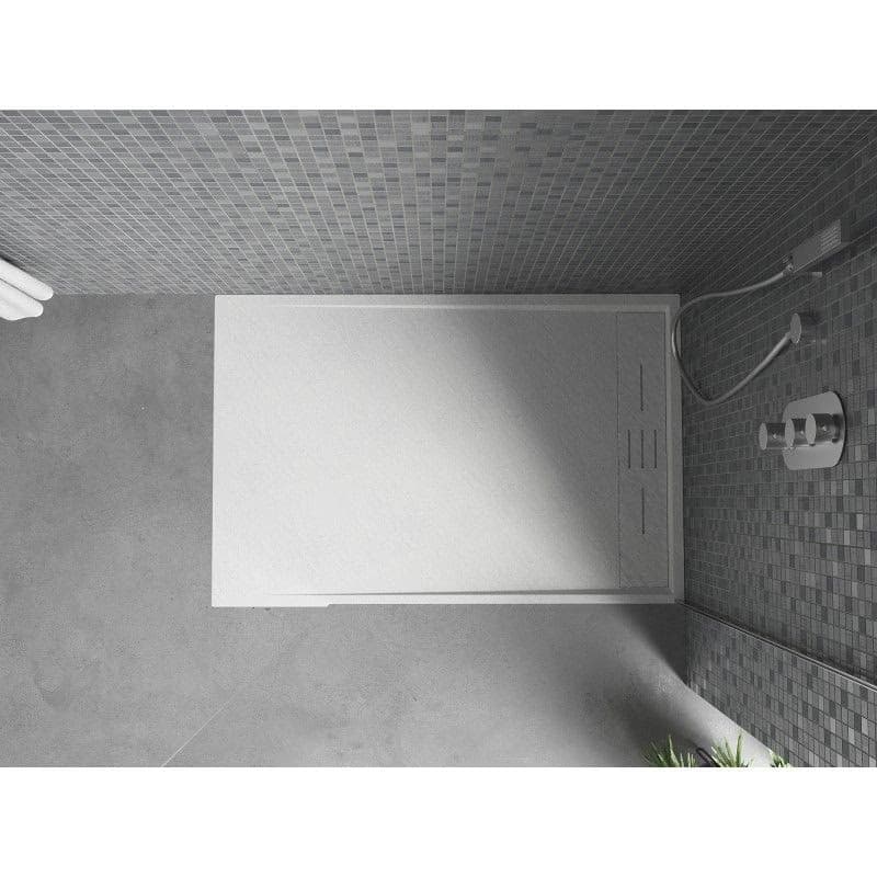 MEXEN - Amon obdĺžniková sprchová vanička SMC 90 x 80, biela 4F108090 4
