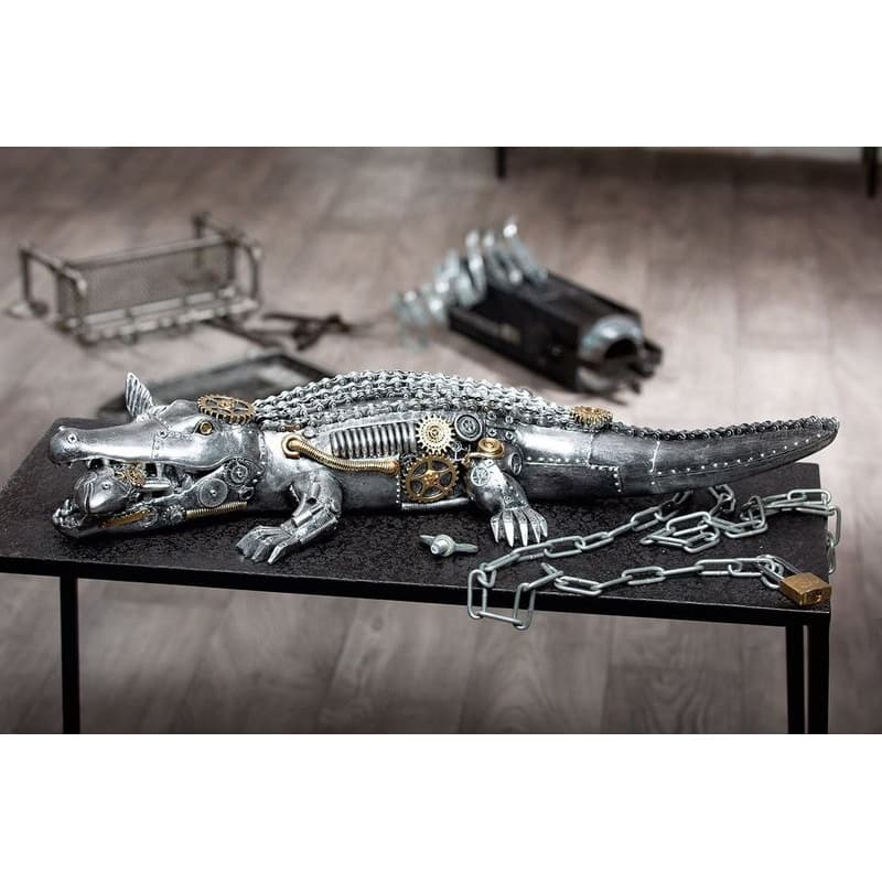 Krokodíl postava "Steampunkový krokodíl" 1